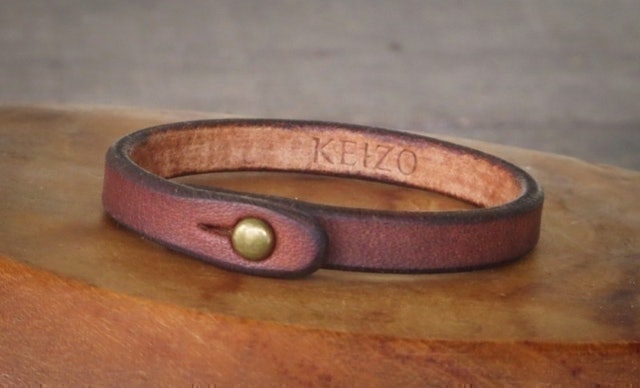 Keizo Leather Bracelet 1